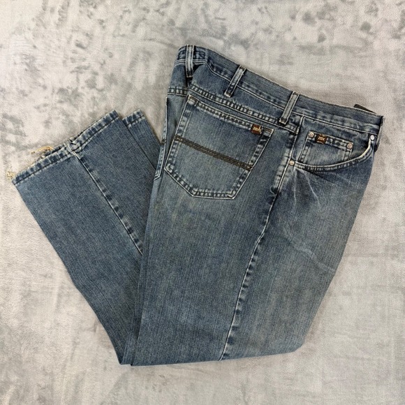 Wrangler Other - Wrangler 20X Starched Rigid Jeans Men's‎ 34x30 Blue Denim Pants Western Cowboy